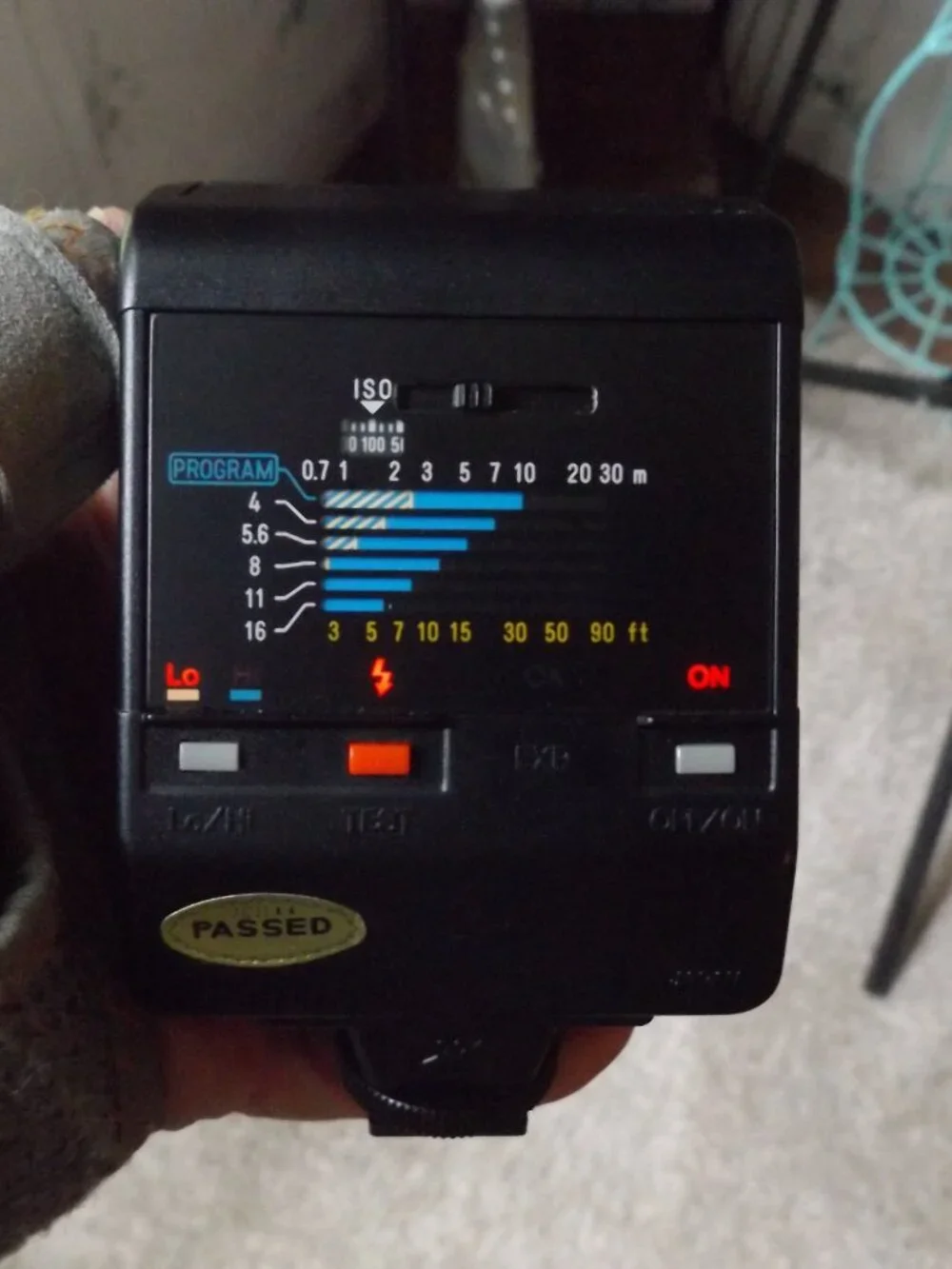 1980s Minola Maxxum Flash 2800AF Electronic Hot Shoe, Case & Diffuser